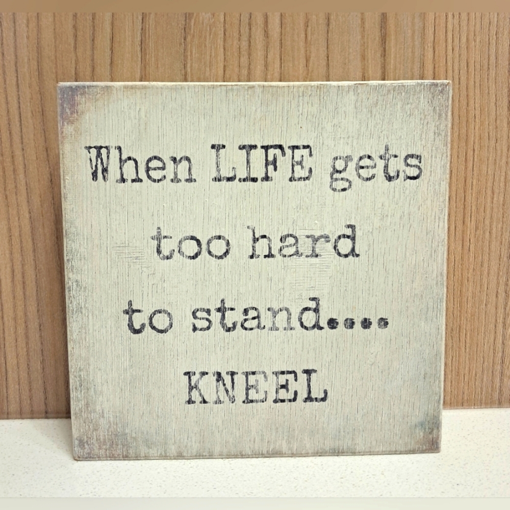 WOODEN SIGN